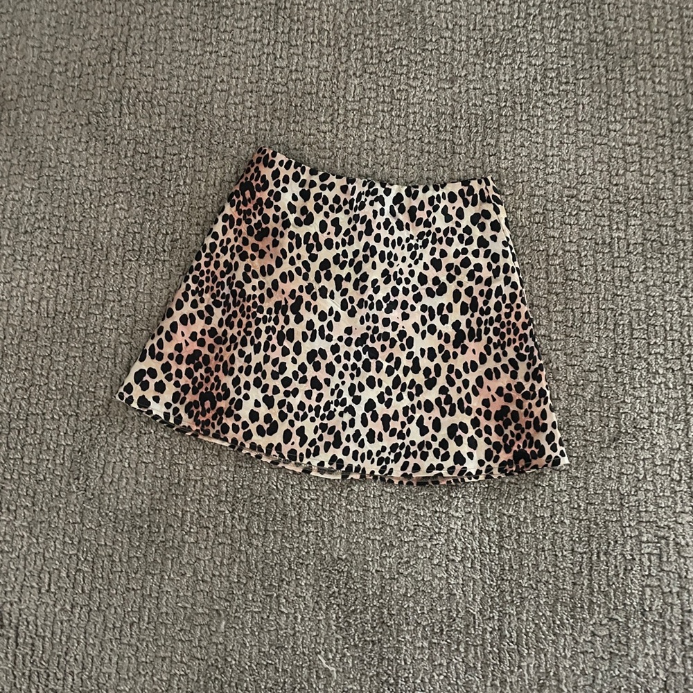 Princess Polly cheetah print skirt
